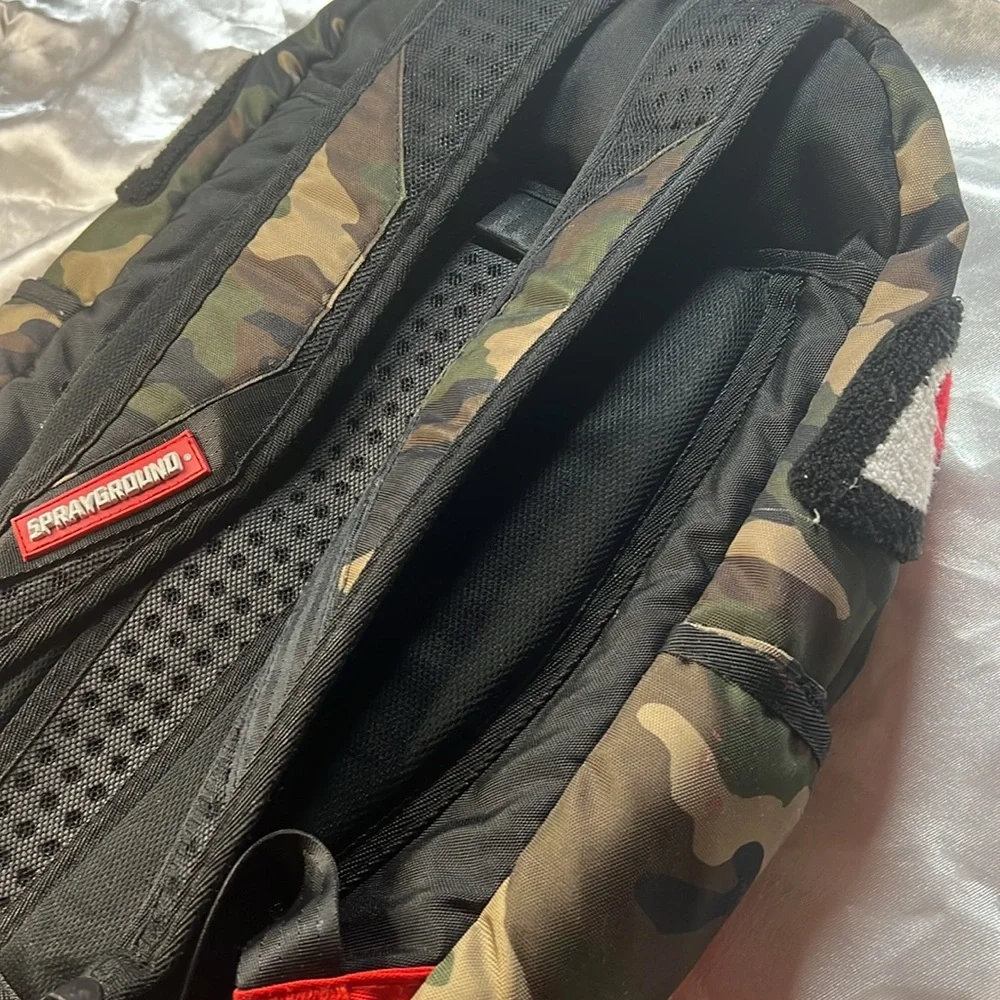 Sprayground Chenille Rainbow Shark Backpack - Picture 14 of 17